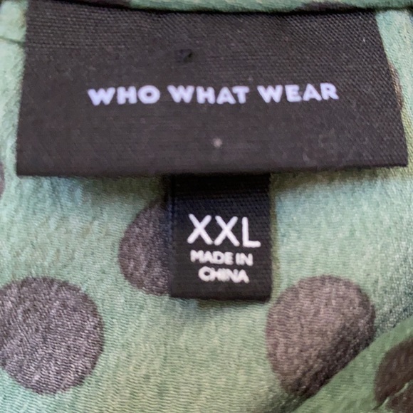 WHO WHAT WEAR Polkadot Dress - Picture 5 of 5